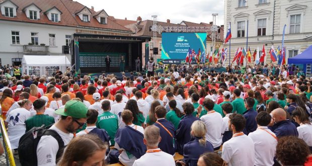 Slovesno uradno odprtje Evropskega prvenstva v gorskih in trail tekih v Kamniku